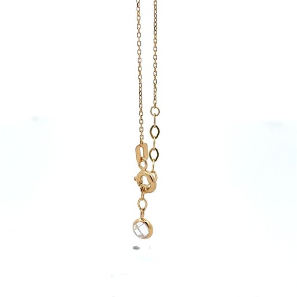 18K Gold Bracelet Flower Beads Charm 7 inches plus one inch Extension 1.50 grams - Picture 10 of 10